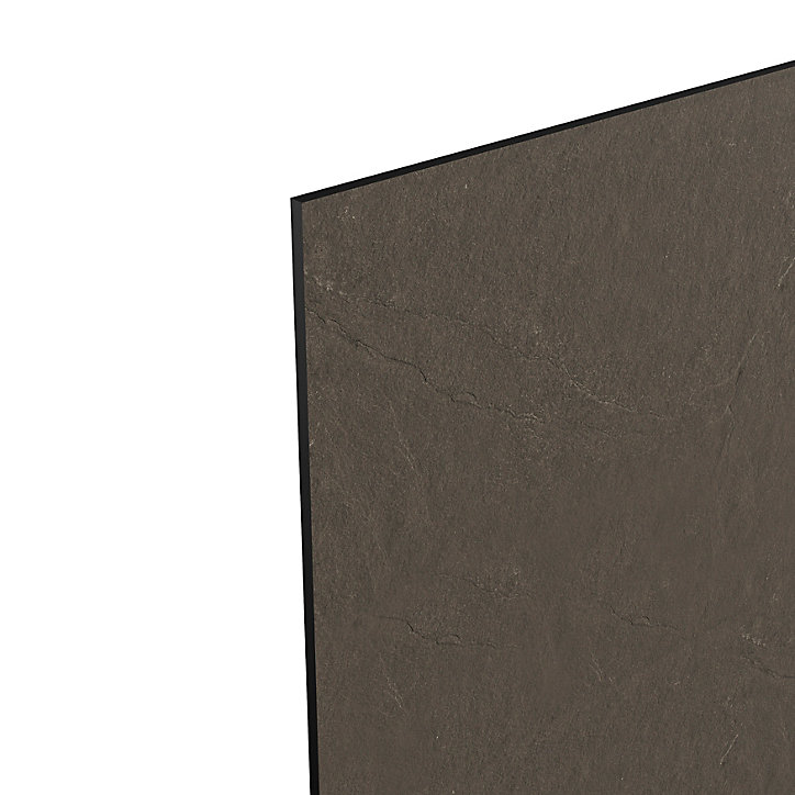 Crédence de cuisine aspect oxide GoodHome Kabsa l. 300 cm x H. 60 cm x Ep. 10 mm