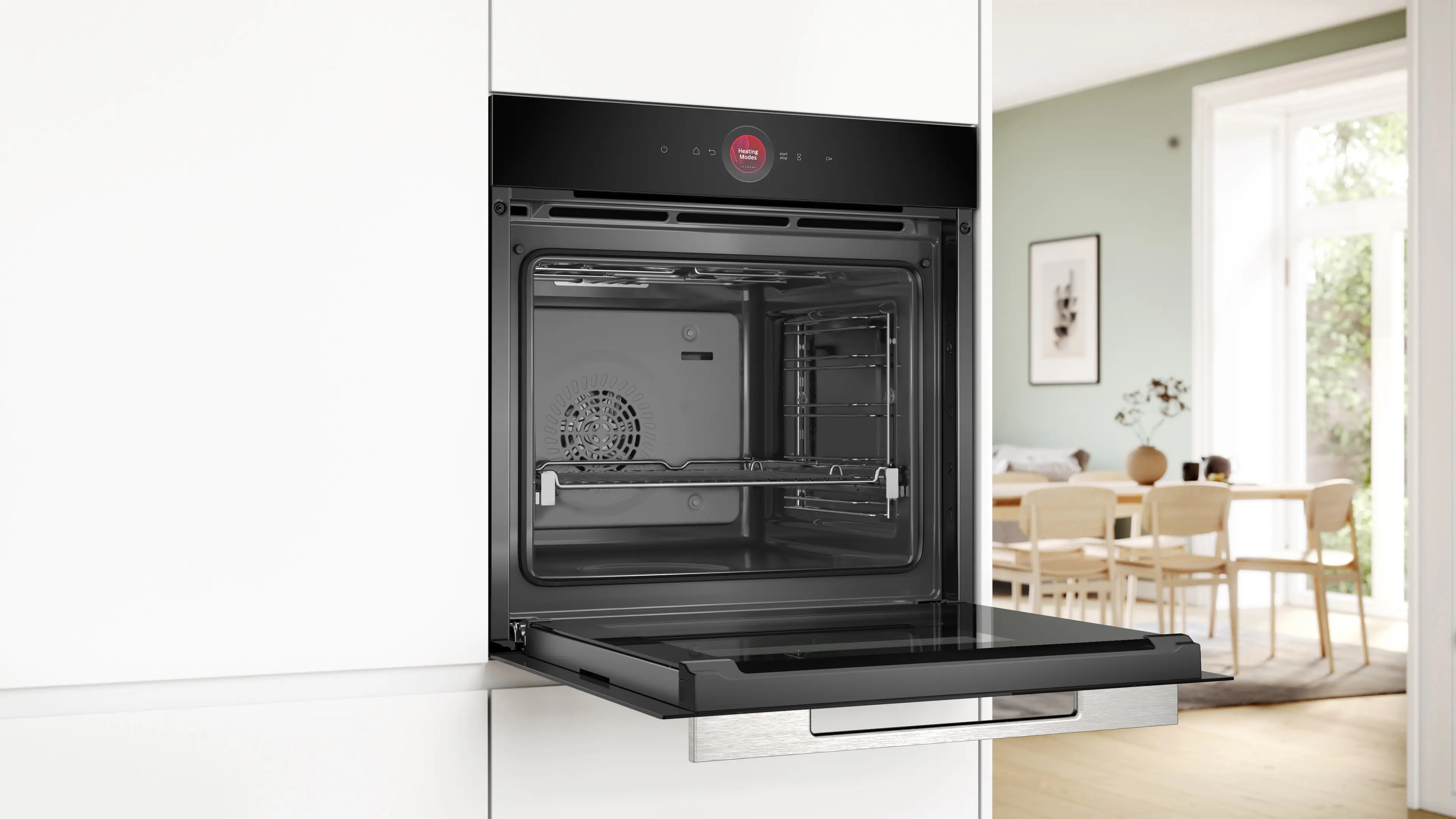 Serie 8 Bakoven 60 x 60 cm Zwart