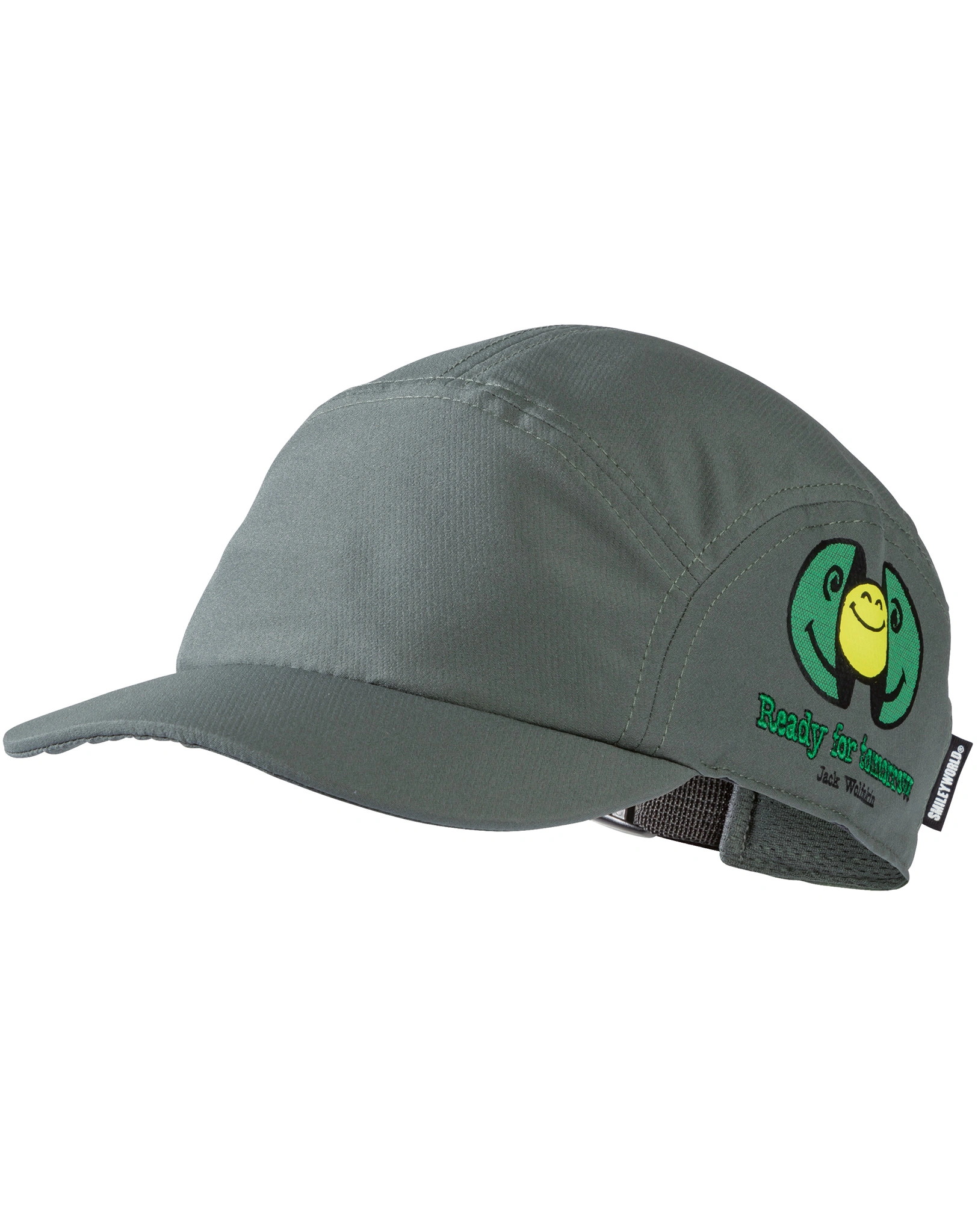 Basecap SMILEYWORLD in slate green