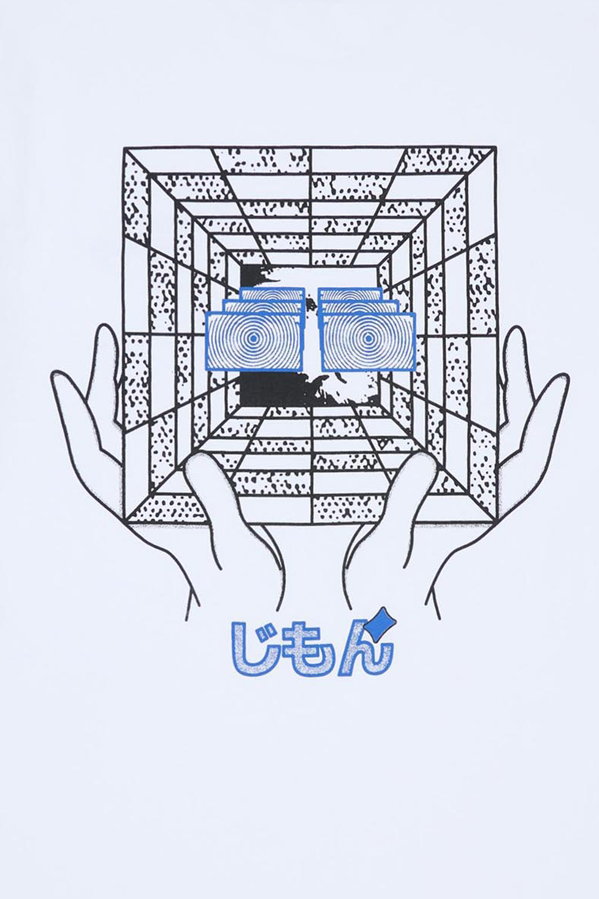 EDWIN T-shirt Temple's Gate TS Blanc