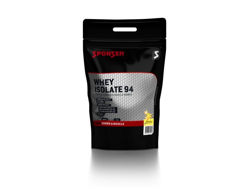 Sponser Pulver Whey Isolate 94 Nachfüllbeutel Vanille, 1500 Protein-Pulver