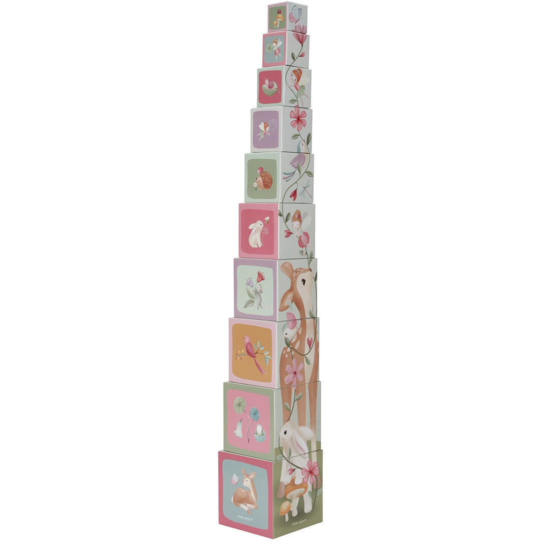 Little dutch stapelblokken fairy garden - 10st
