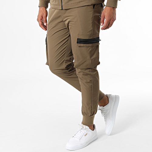 Ensemble Cargo Kaki