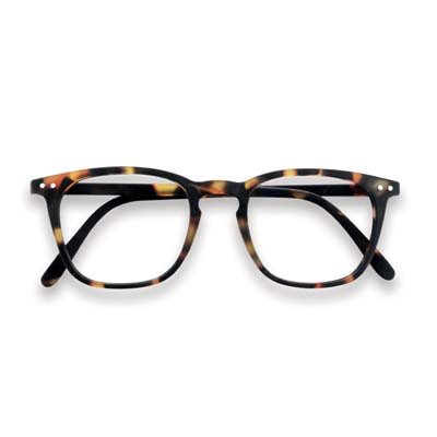 +2.00 Tortoise Square Reading Glasses: Izipizi