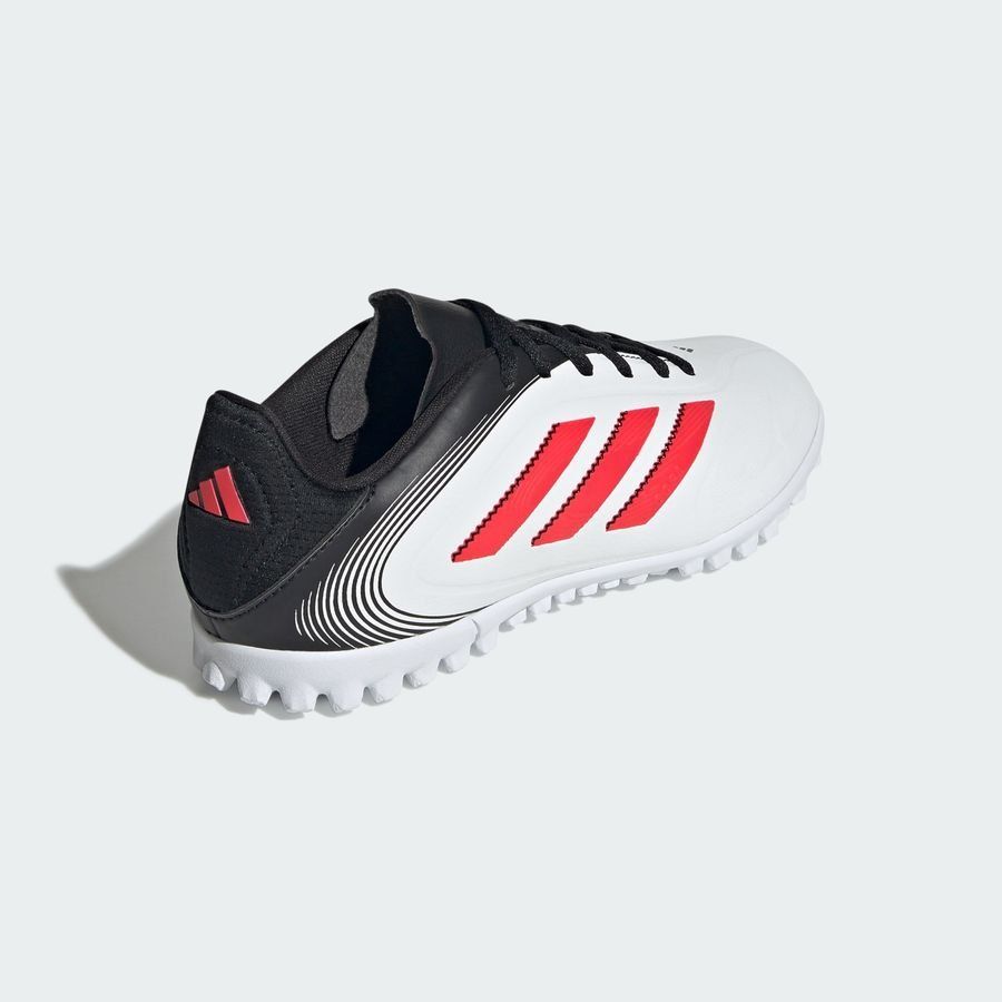 adidas Copa Pure Club III TF Pure Victory - Blanc/Lucid Red/Noir Enfant
