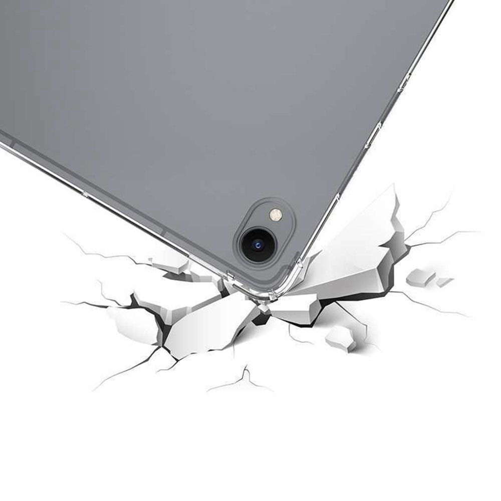 Samsung Galaxy Tab S11 Gummi Case Hülle mit Air Cushion Fallschutz - Transparent