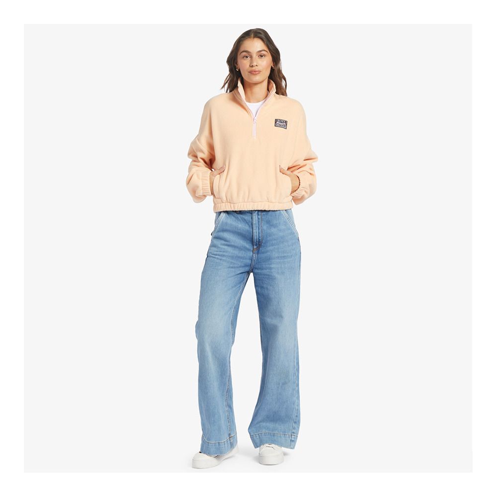 Roxy DAWN TO DUSK SOLID - Polaire Femme peach parfait