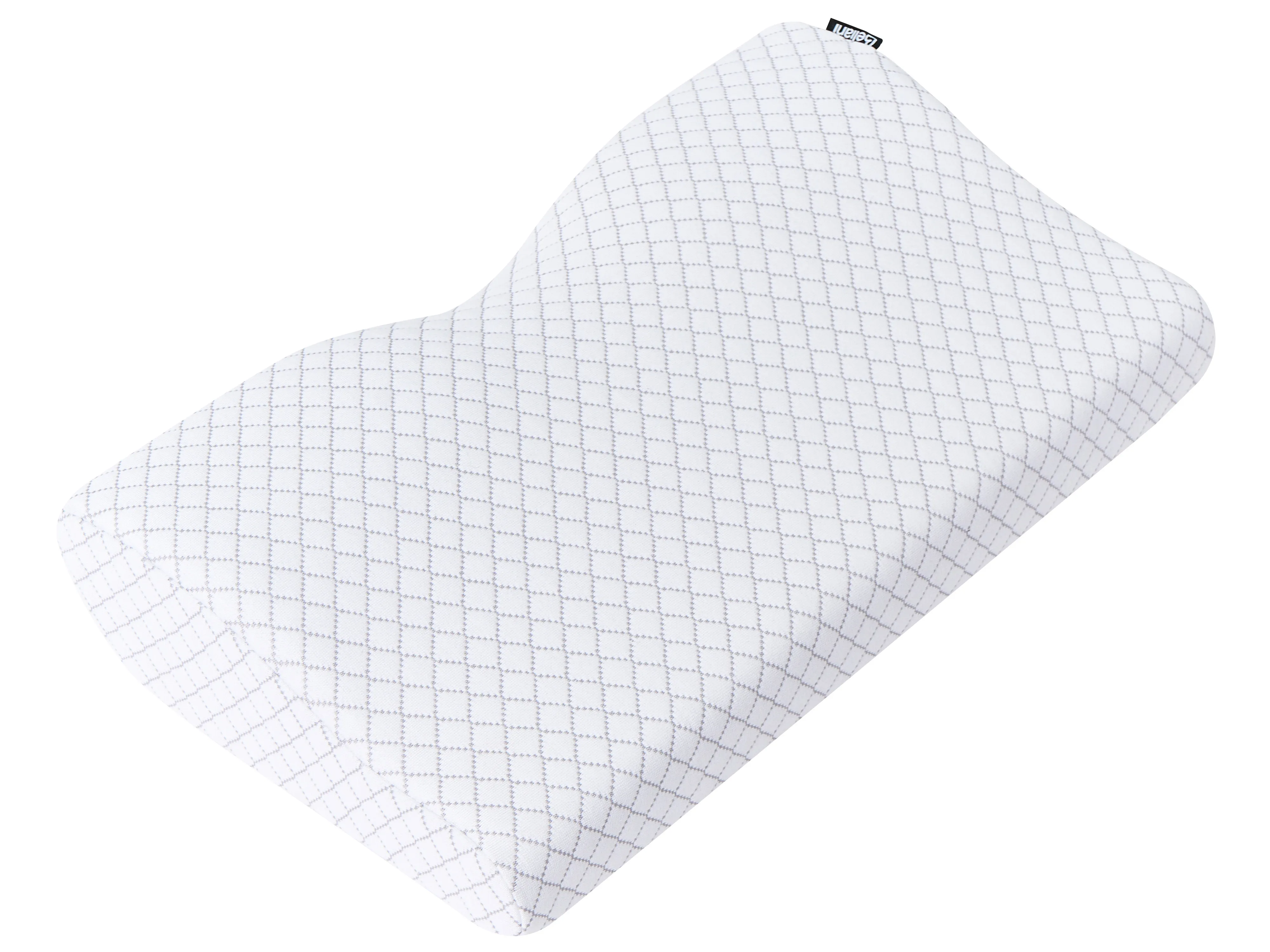 Hoofdkussen ELGON Laag Traagschuim 30 x 50 cm Wit