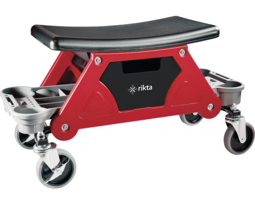 Werkplaatsrolstoel RIKTA rolkruk 37x37x68 cm (BxHxL), maximaal draagvermogen 135 kg