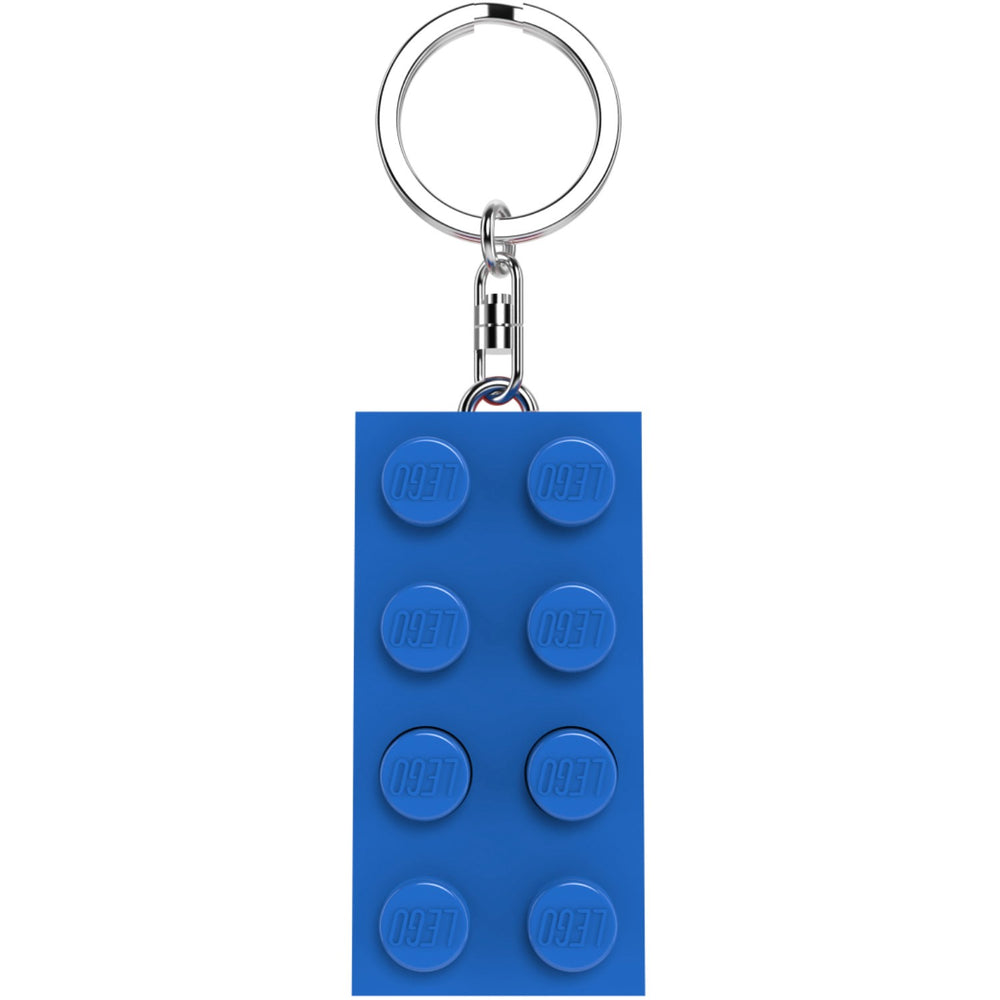 Køb Euromic Lego® Minifigurines™ Nøglering Med Lys 2X4 Brick Blue