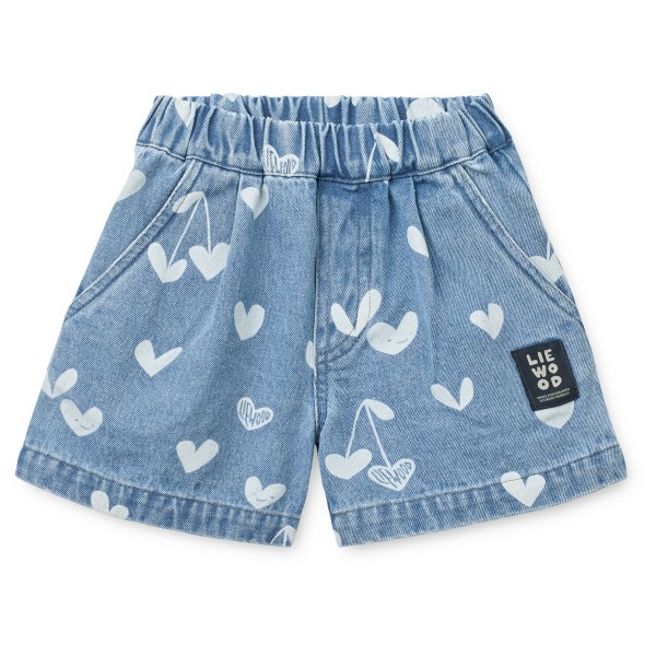LIEWOOD - Kid's Borrisa Printed Denim Shorts - Short