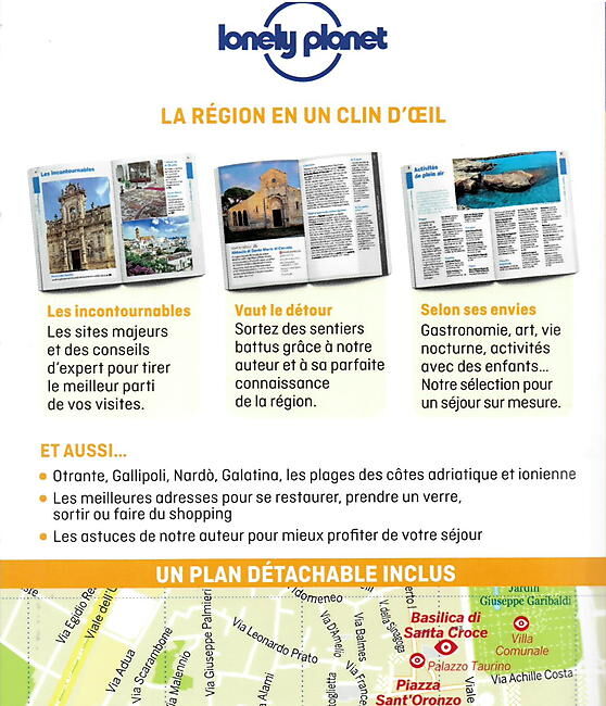 LONELY PLANET - LECCE EN QUELQUES JOURS