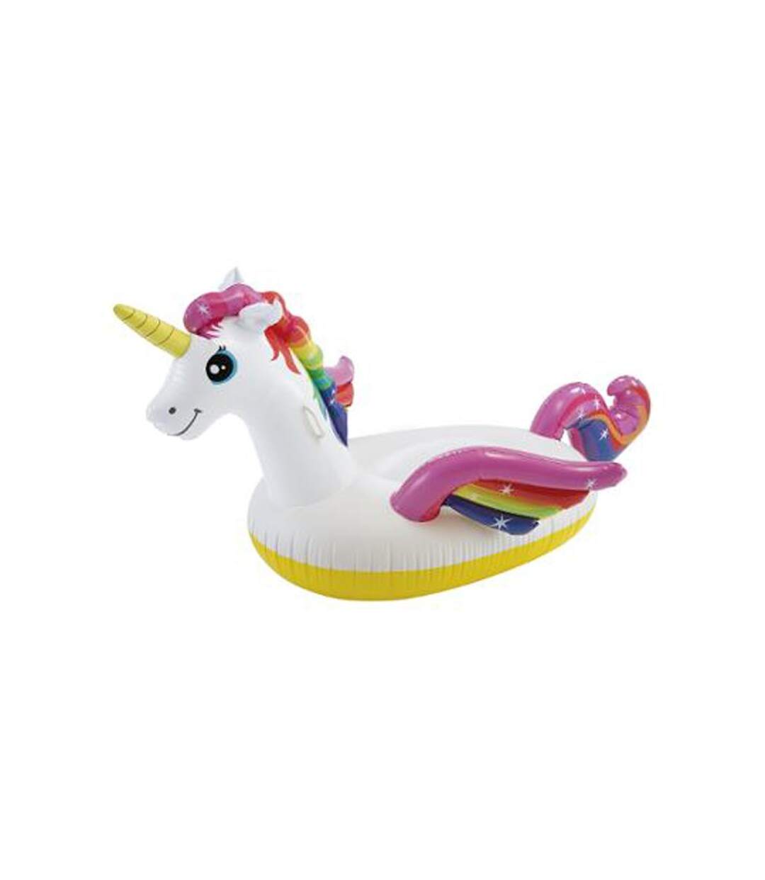 Bouée Gonflable Licorne 201cm Blanc