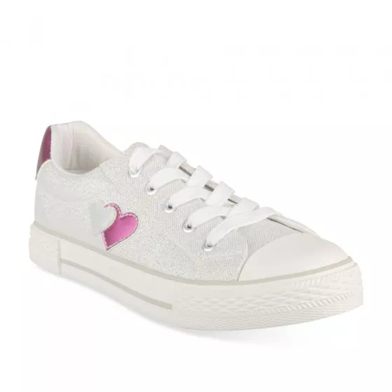 Baskets BLANC LOVELY SKULL