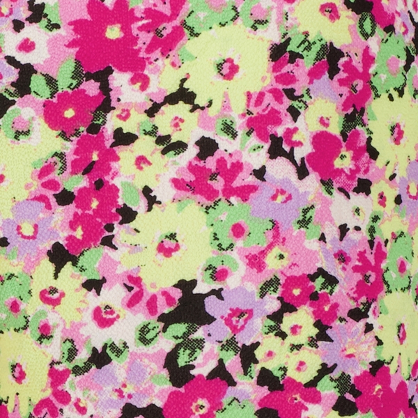 TwoDay dames short roze met bloemenprint