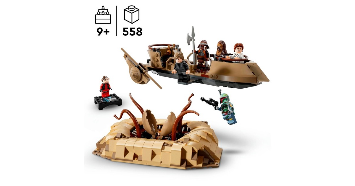 LEGOStar Wars - Desert Skiff en Sarlacc-kuil Constructiespeelgoed  (75396)