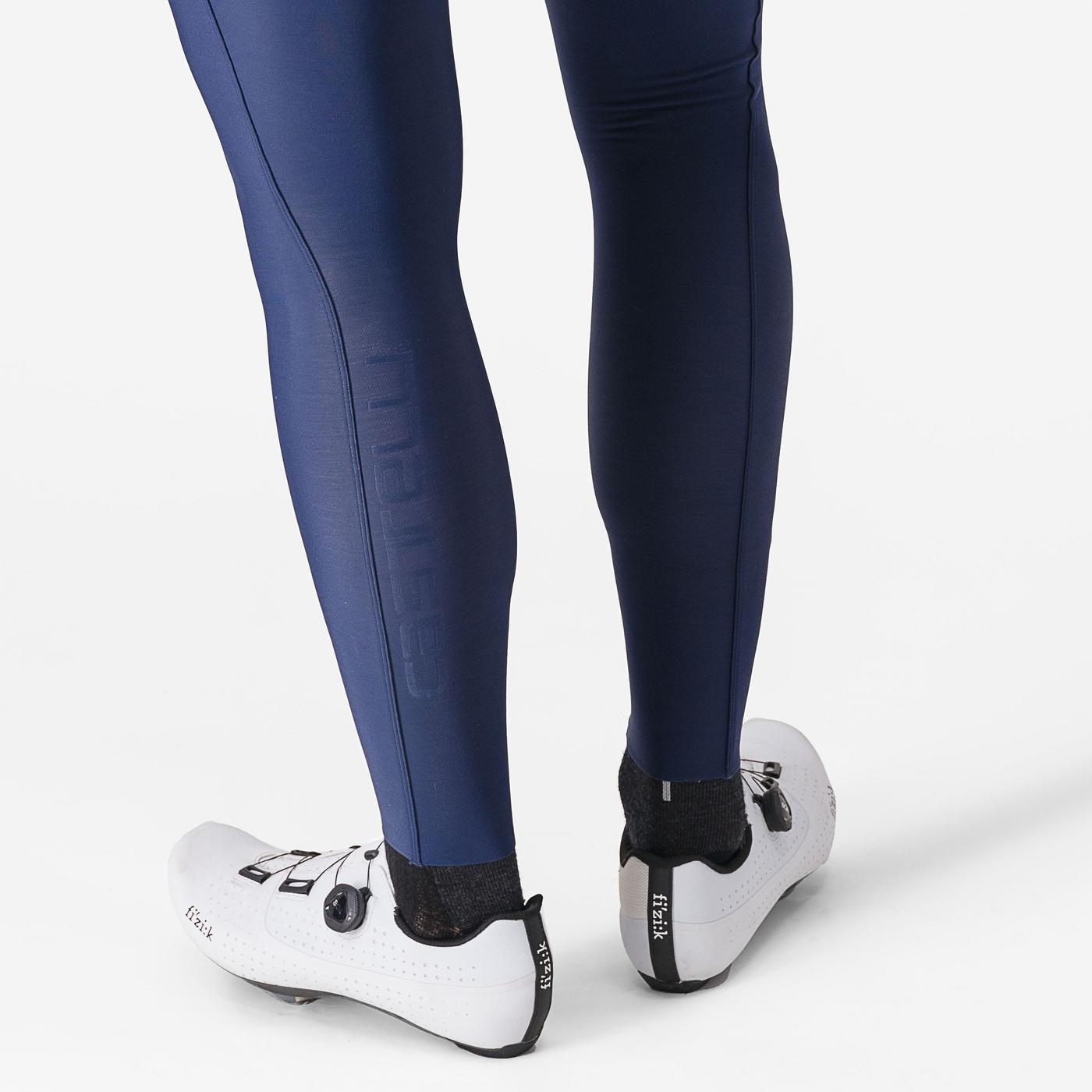 Castelli Espresso bibtights med pude Belgian Blue herre