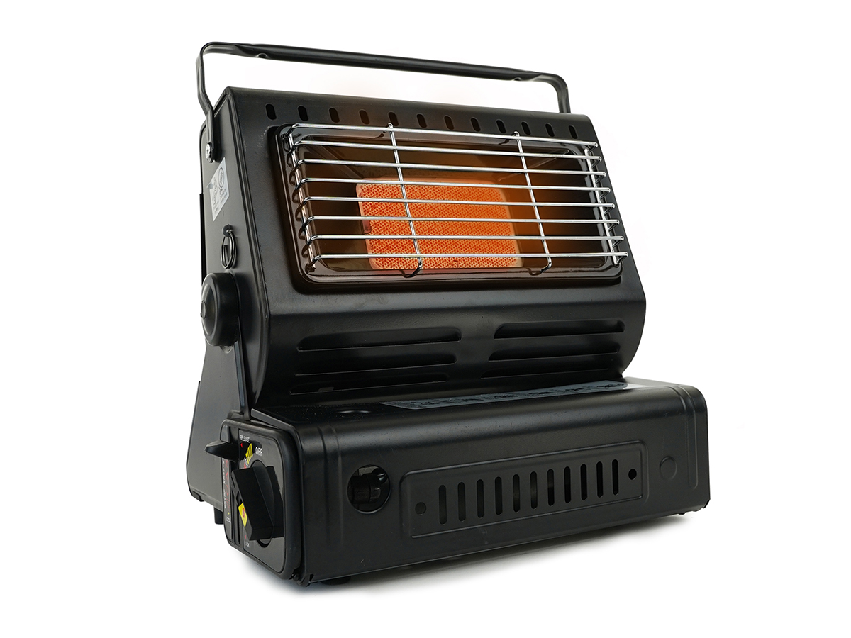 Eurocatch camping gaskachel - black