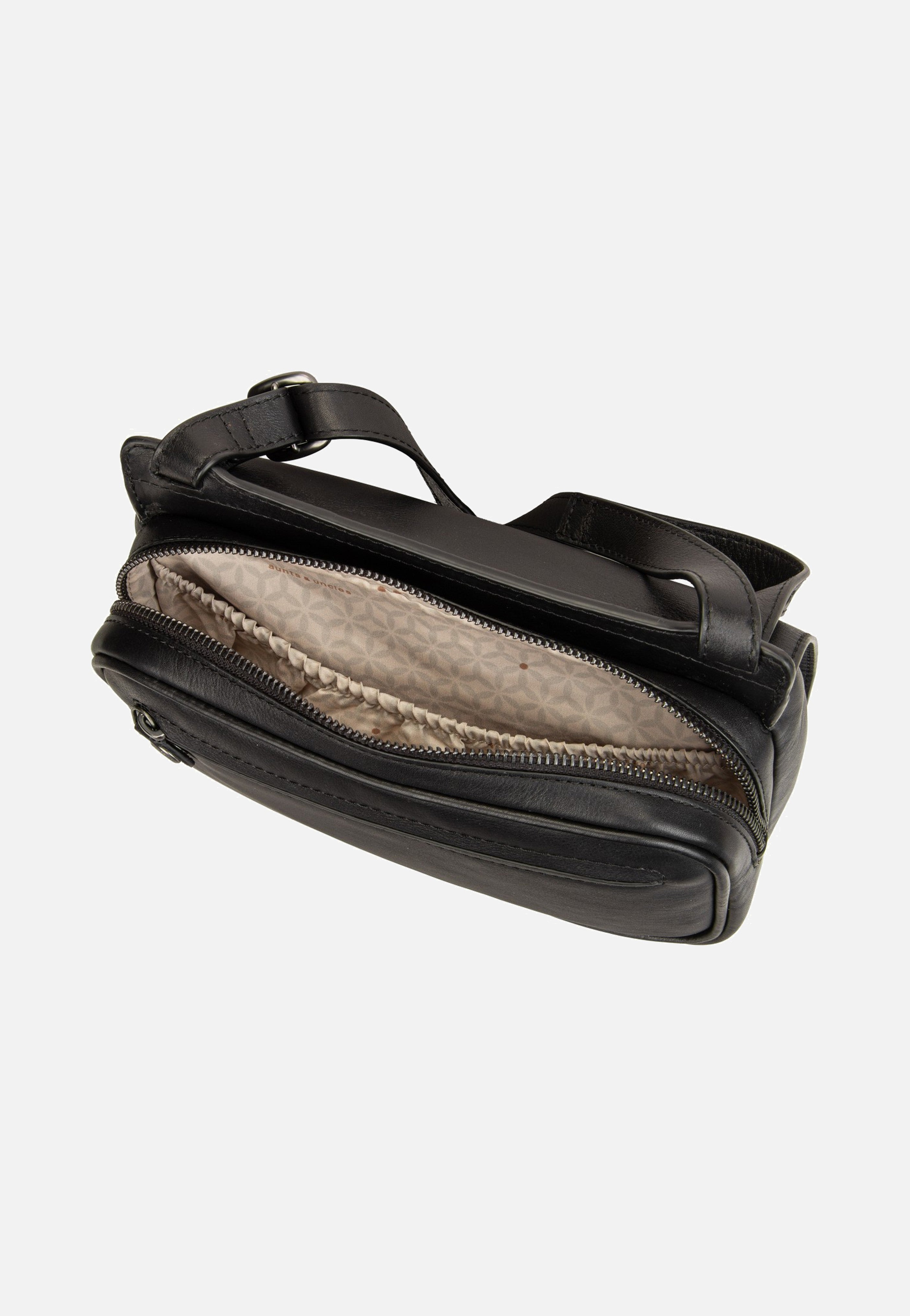 Magnolia Jet Black  - Crossbody Bag