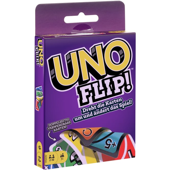 UNO Flip! - klassisches UNO in Kombination mit einer neuen Variante