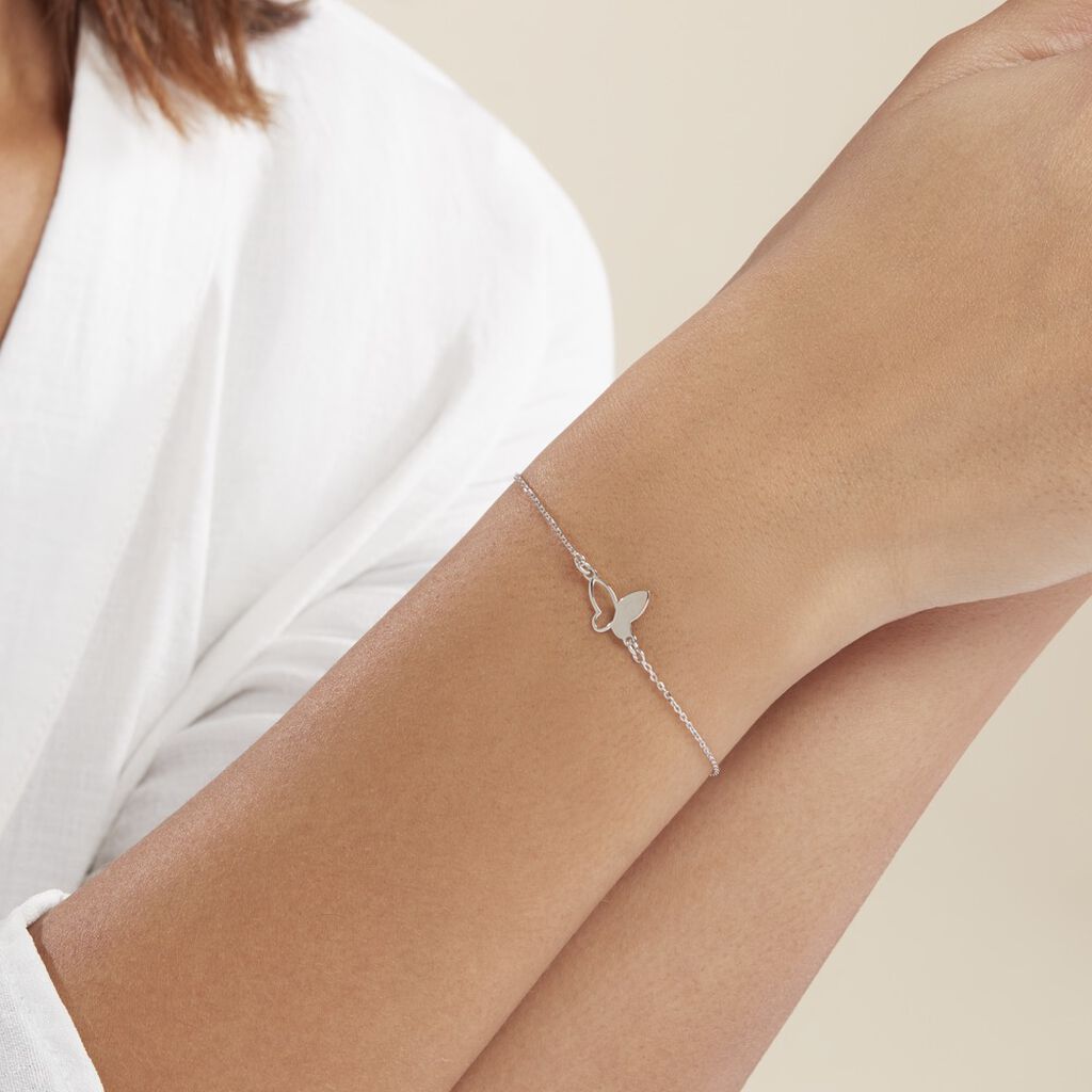 Bracelet Maria Argent Blanc