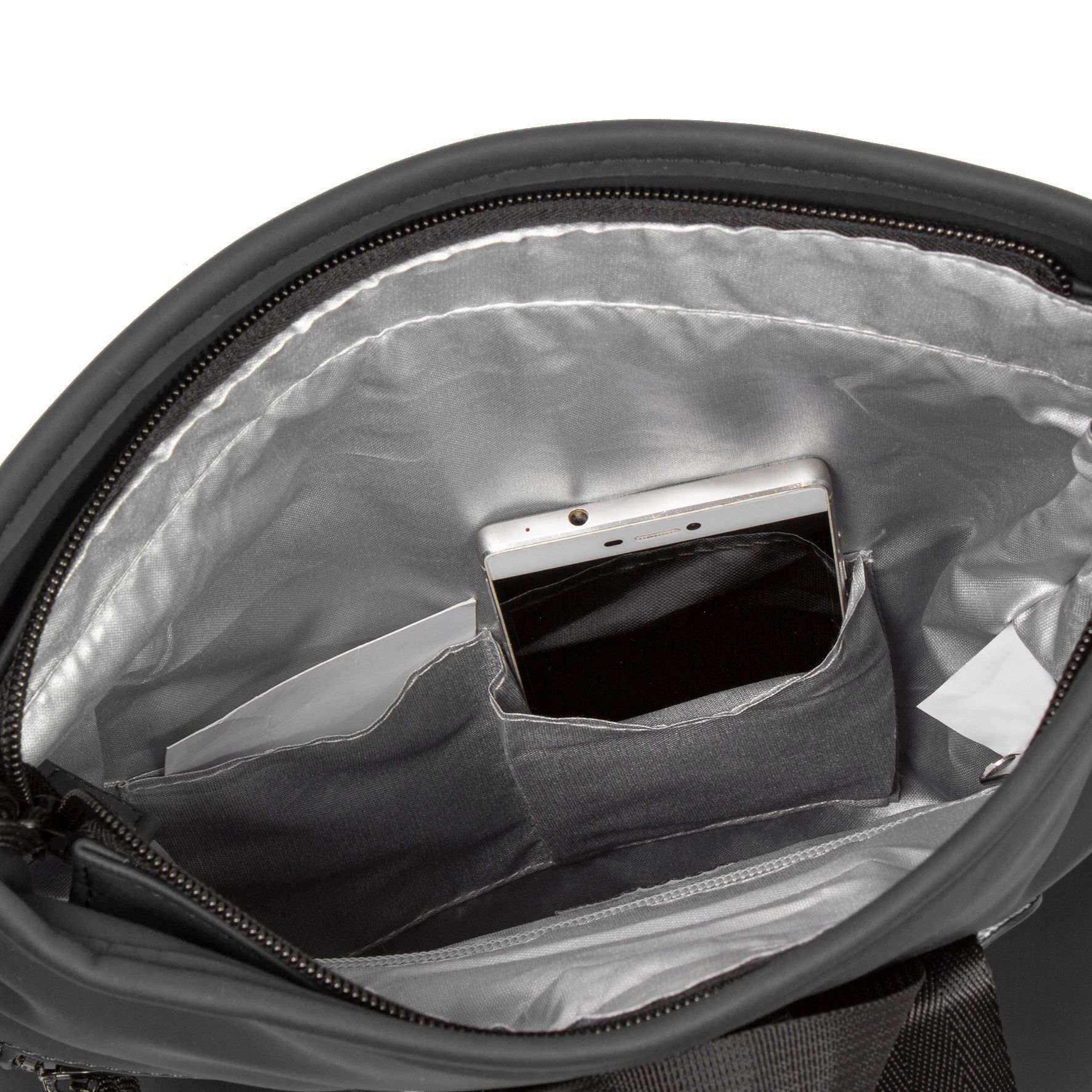 New Rebels Mart Los Angeles Rolltop Backpack Mini Black