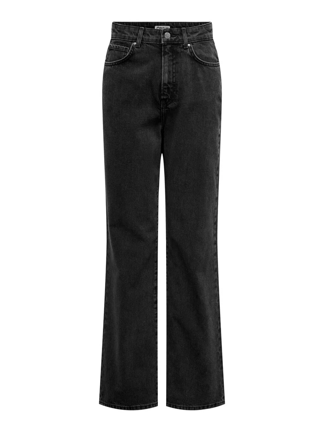 Only Onlsilje Straight Wide Blk