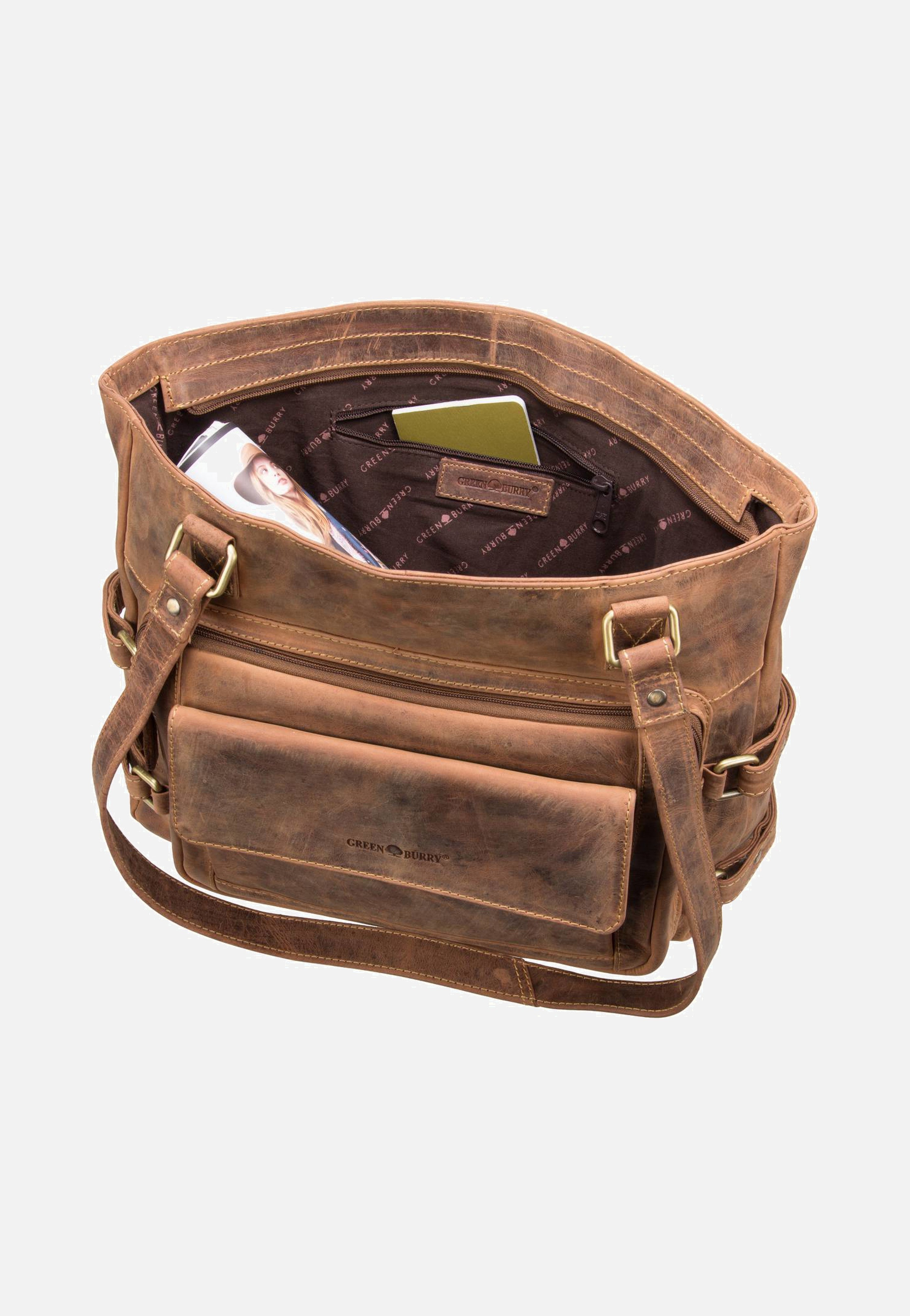 Vintage 1635 Sattelbraun - Shopper