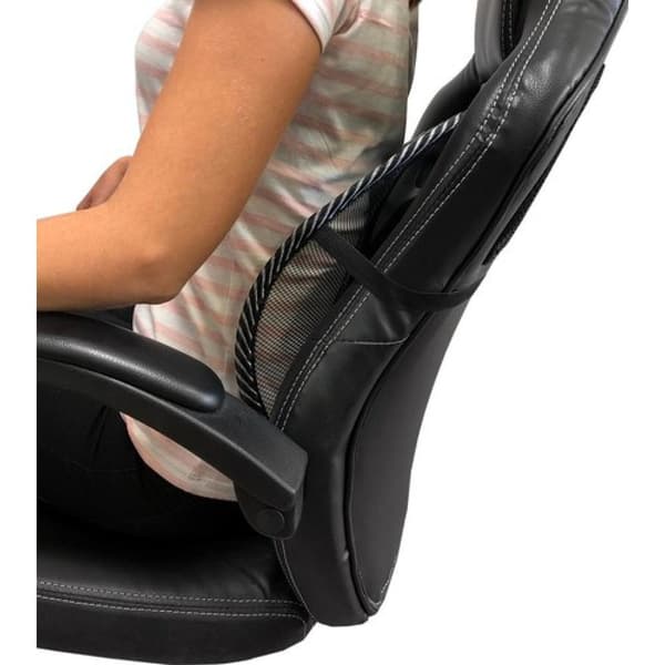 2-Pak - Ergonomisk Ryggstøtte / Ryggstøtte til Stol & Bilssete