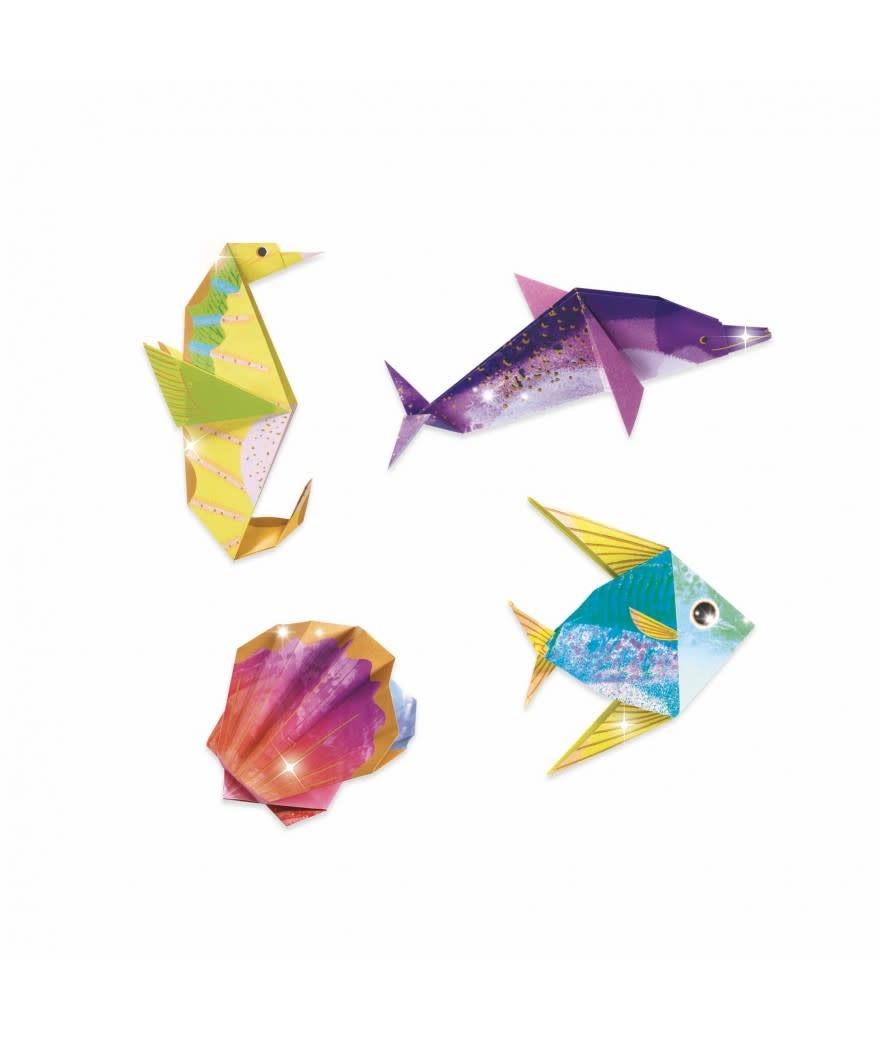 Djeco Djeco origami zeedieren dj08755