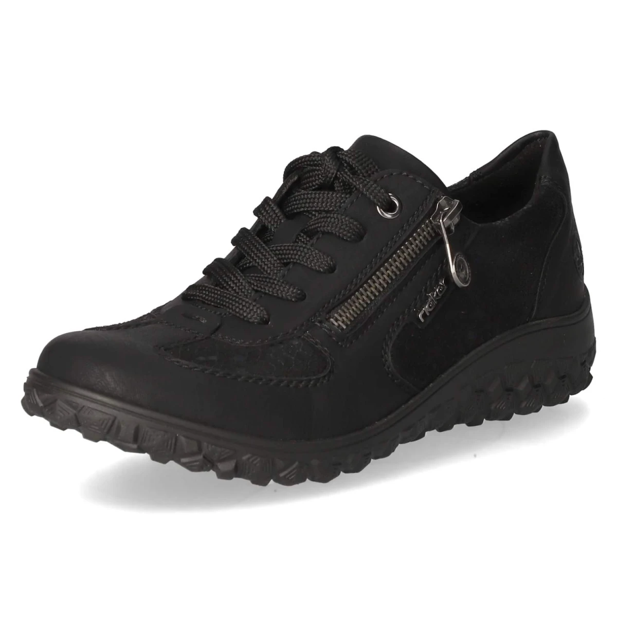 RiekerLow Sneaker - schwarz