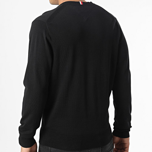 Pull Col V 1995 0956 Noir