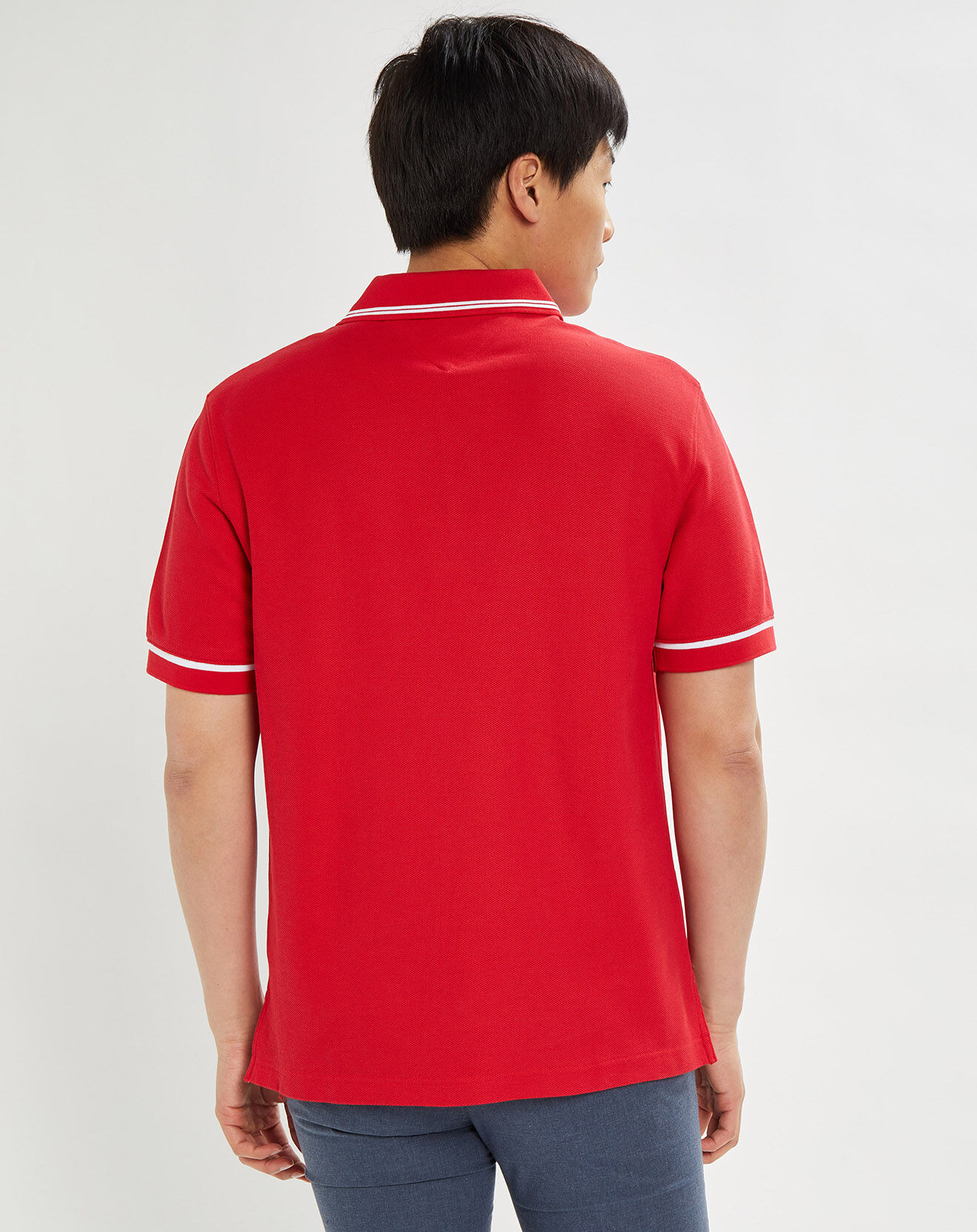 Tommy Hilfiger Polo regular fit tommy signature rouge