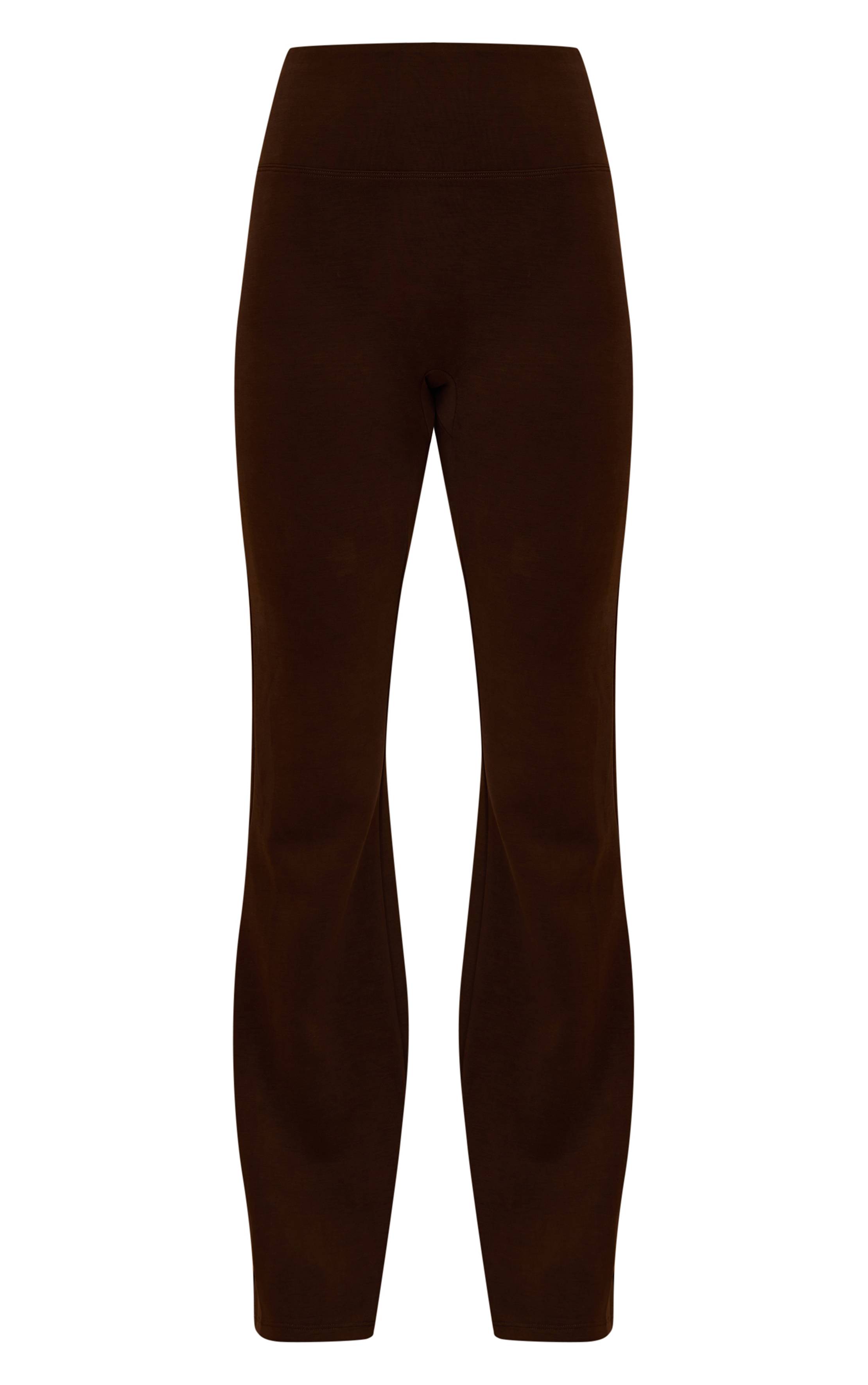Chocolat Pantalon De Yoga Ultra Doux