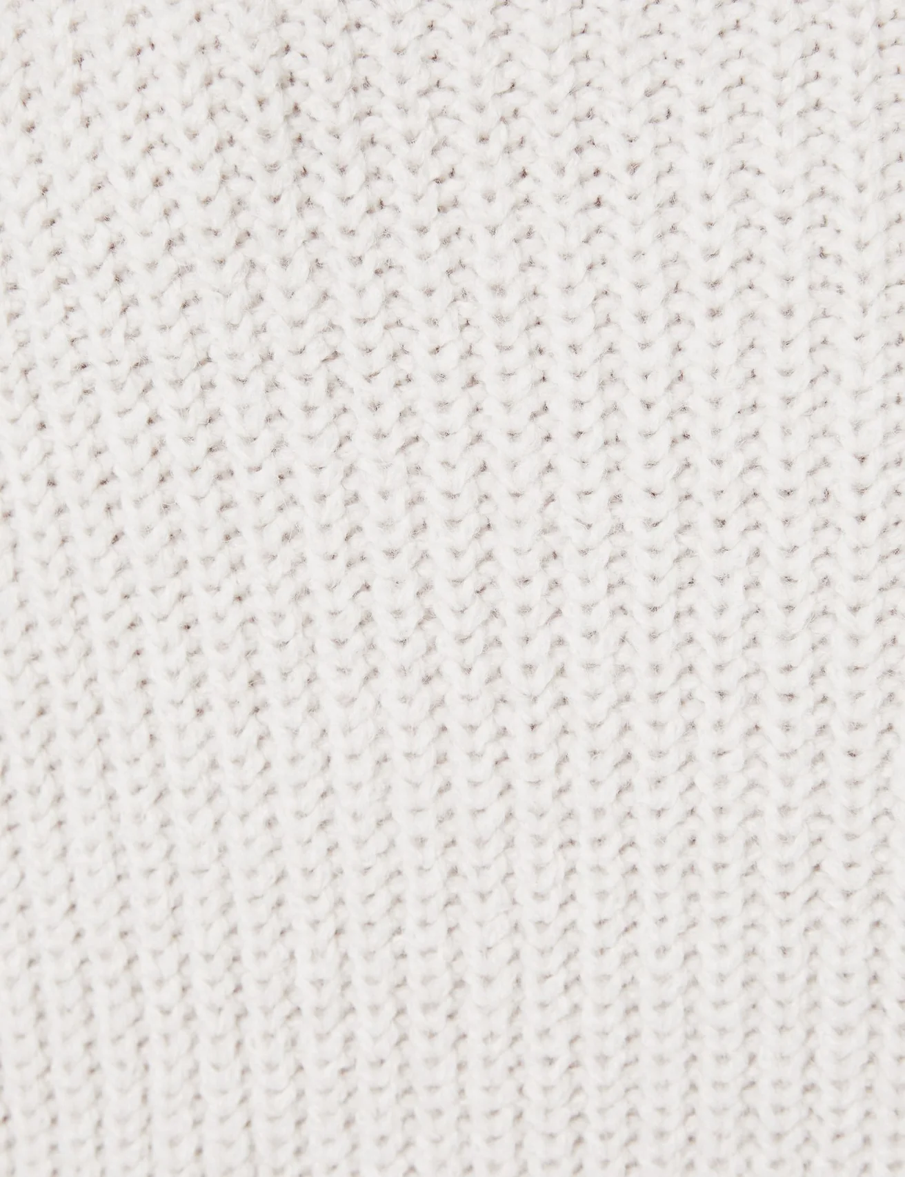 Pull col roulé beige