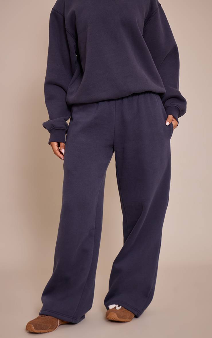 Bleu Marine Pantalon De Jogging Petite À Jambe Droite