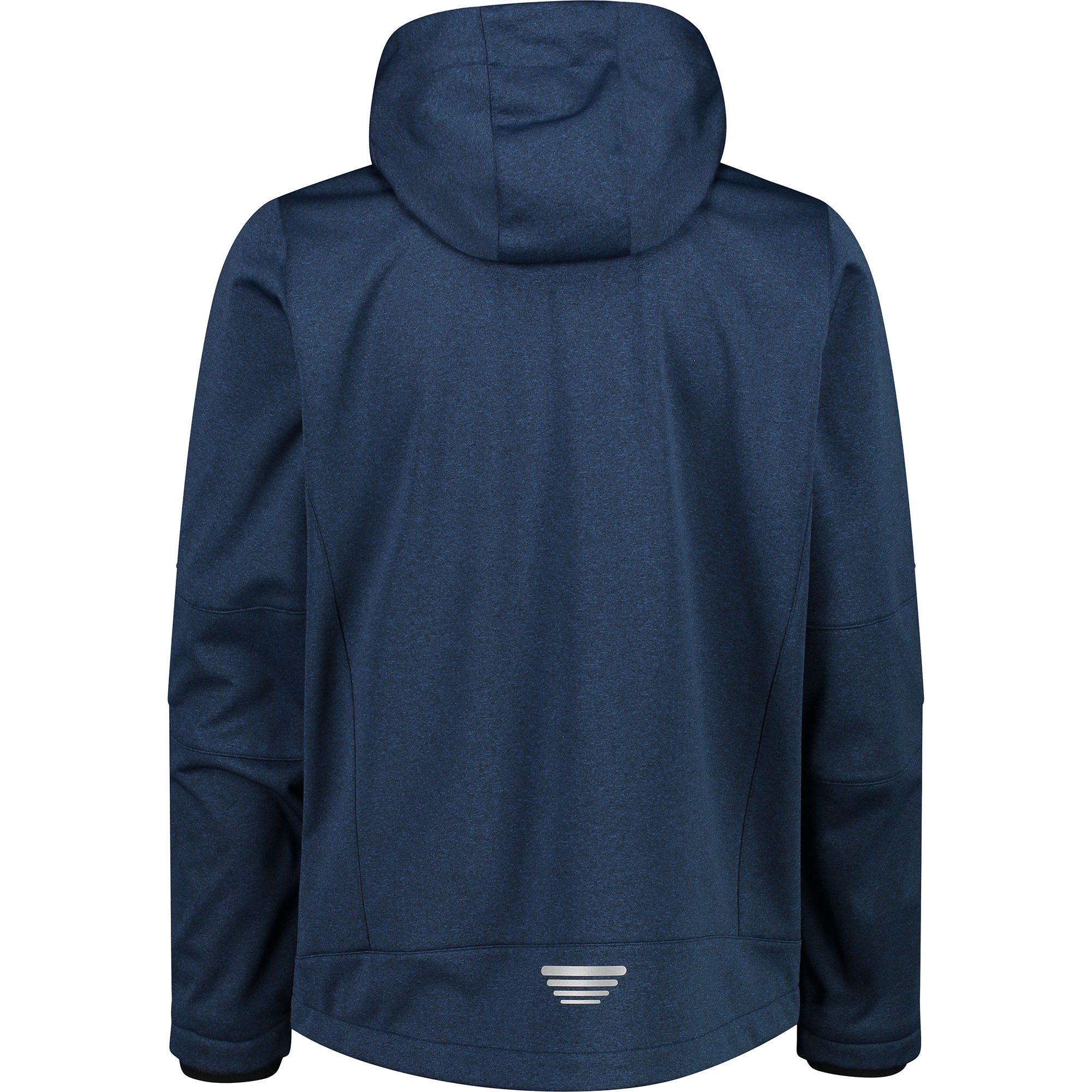CMP Zip Hood Softshelljacke Herren ocean melange