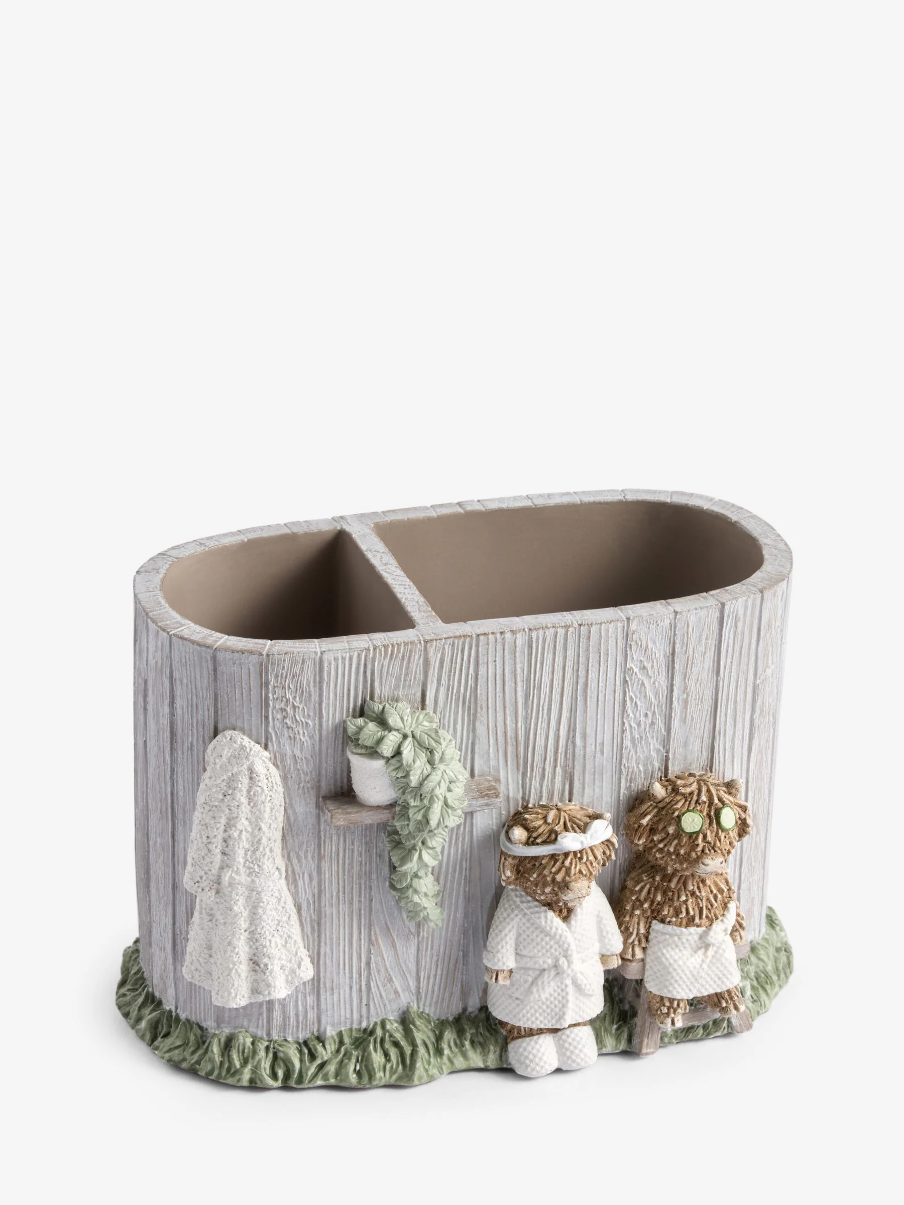 Hamish the Highland Cow Spa Toothbrush Tidy