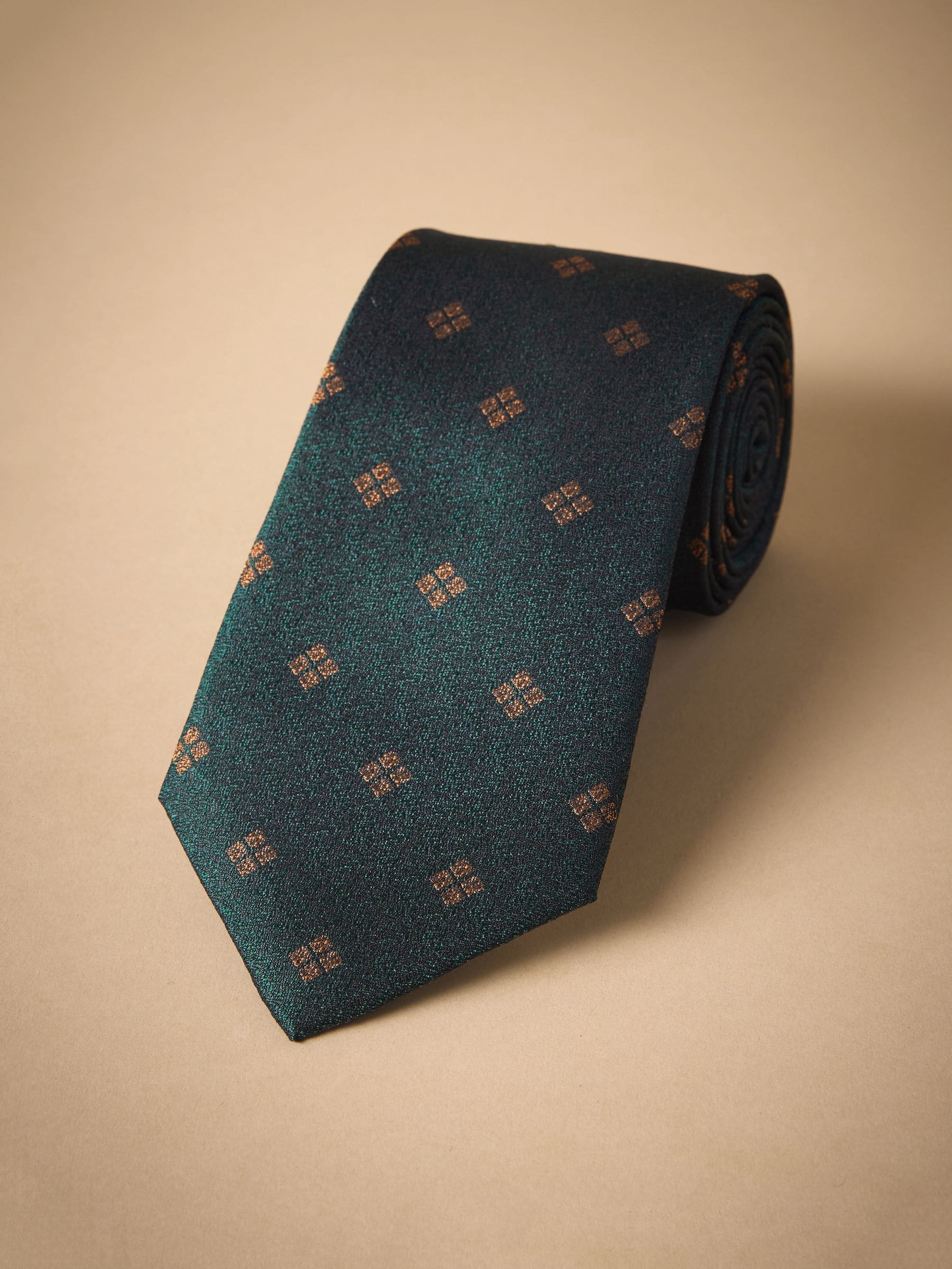 Groen - Signature Silk Design Tie