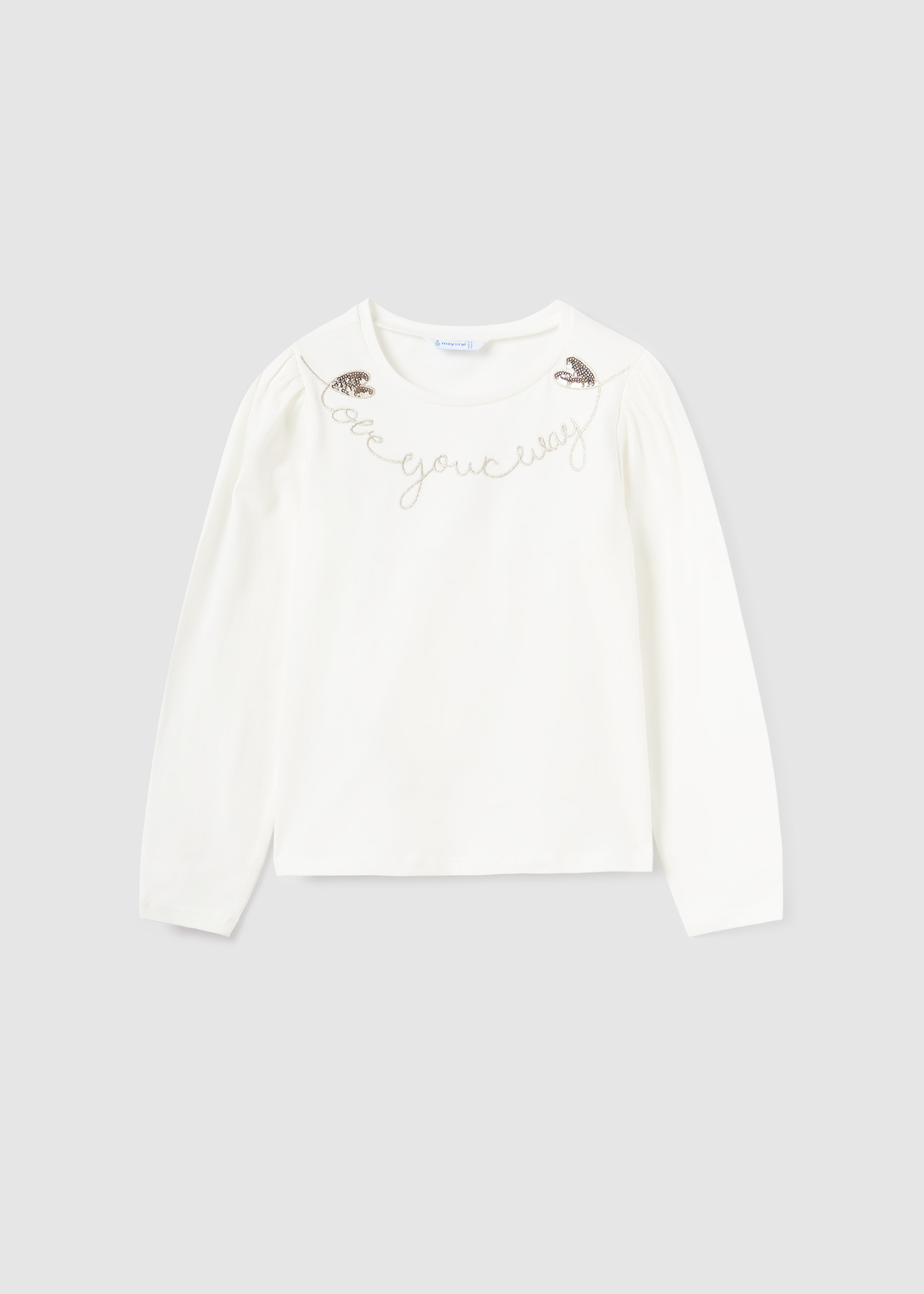 Camiseta de lantejoulas Better Cotton Girl