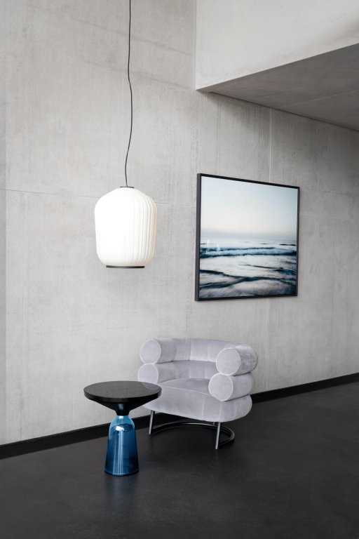 ClassiCon Plissée hanglamp zwart