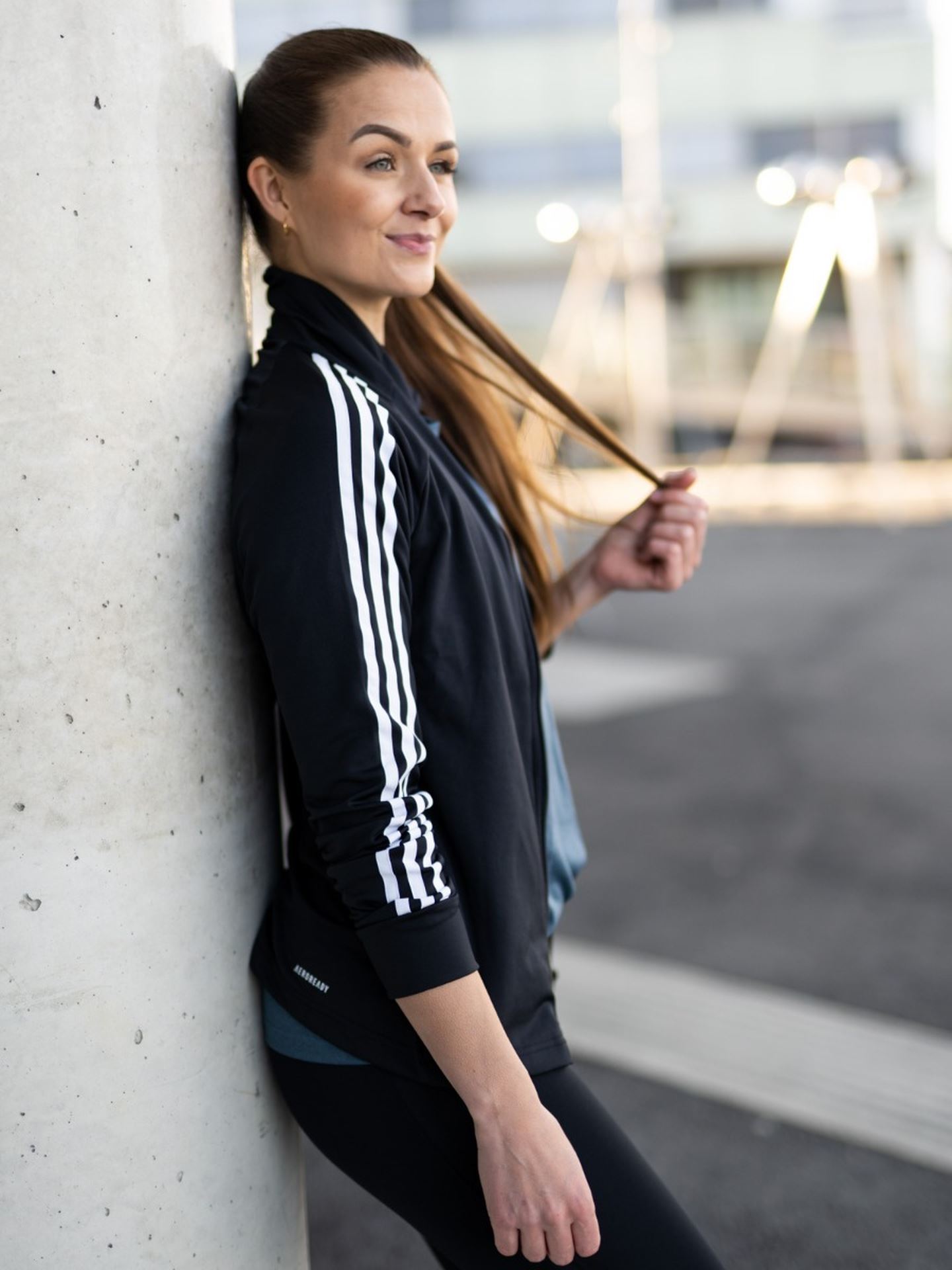 3 stripes Designed to Move Sport Track Top