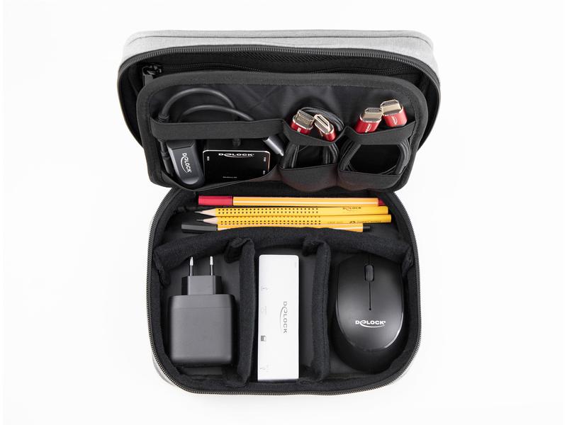 Delock Schutztasche für Zubehör Delock Organizer Tasche für Zubehör