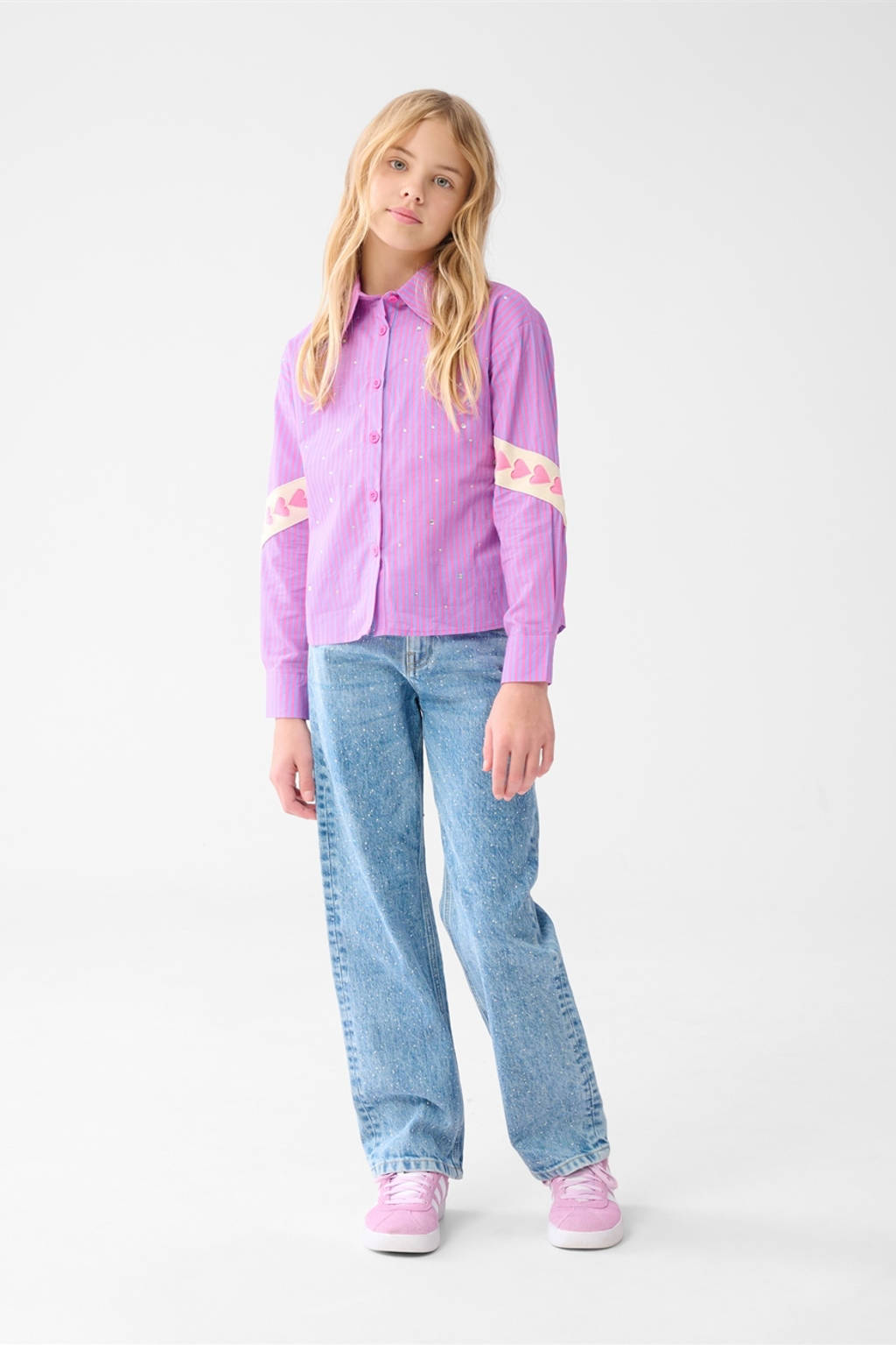 Shoeby straight regular waist medium blue denim