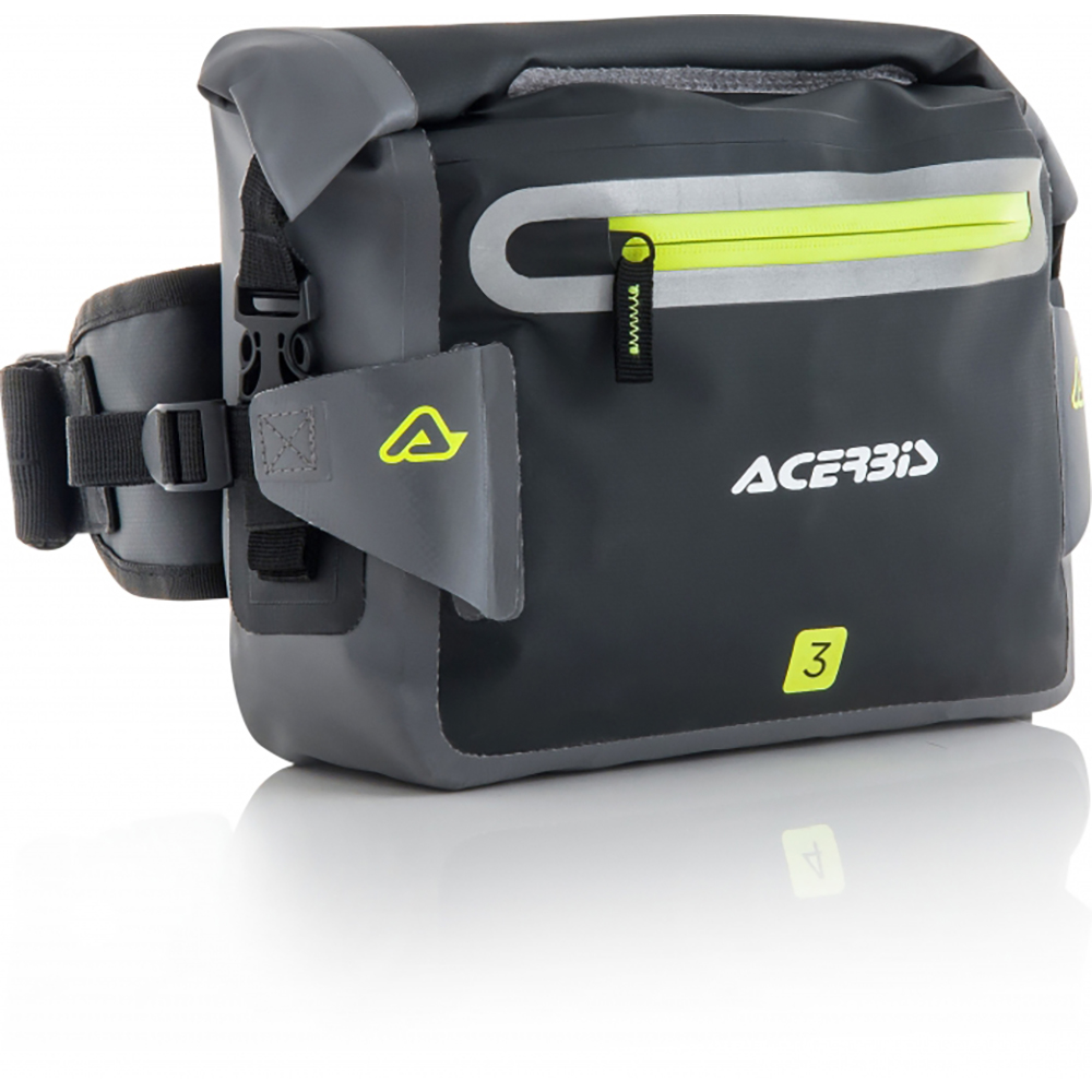 Acerbis - Sacoche banane No Water 3L Noir / Gris