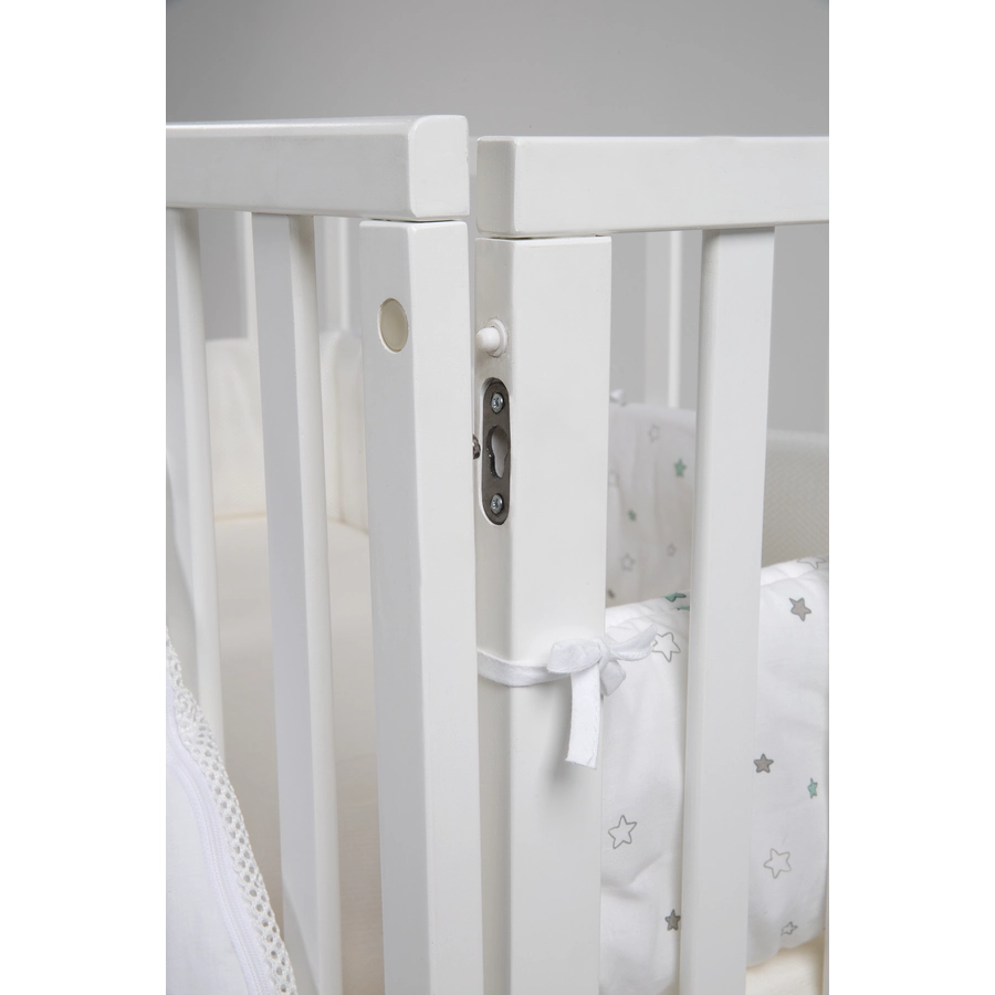 roba Stubenbett safe asleep® 3 in 1 Sternenzauber weiß