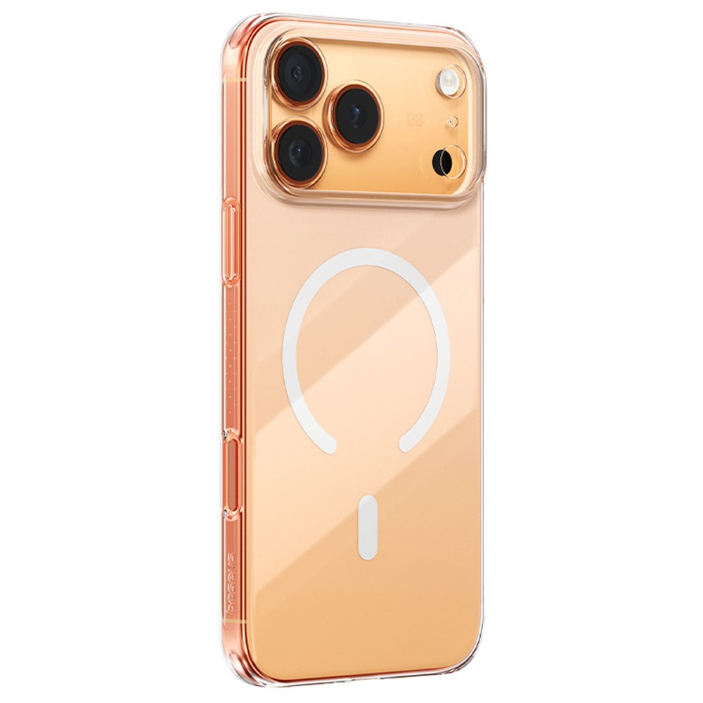 iPhone 17 Pro MagSafe Crystal Hardcase Hülle mit Kameraschutz - Transparent