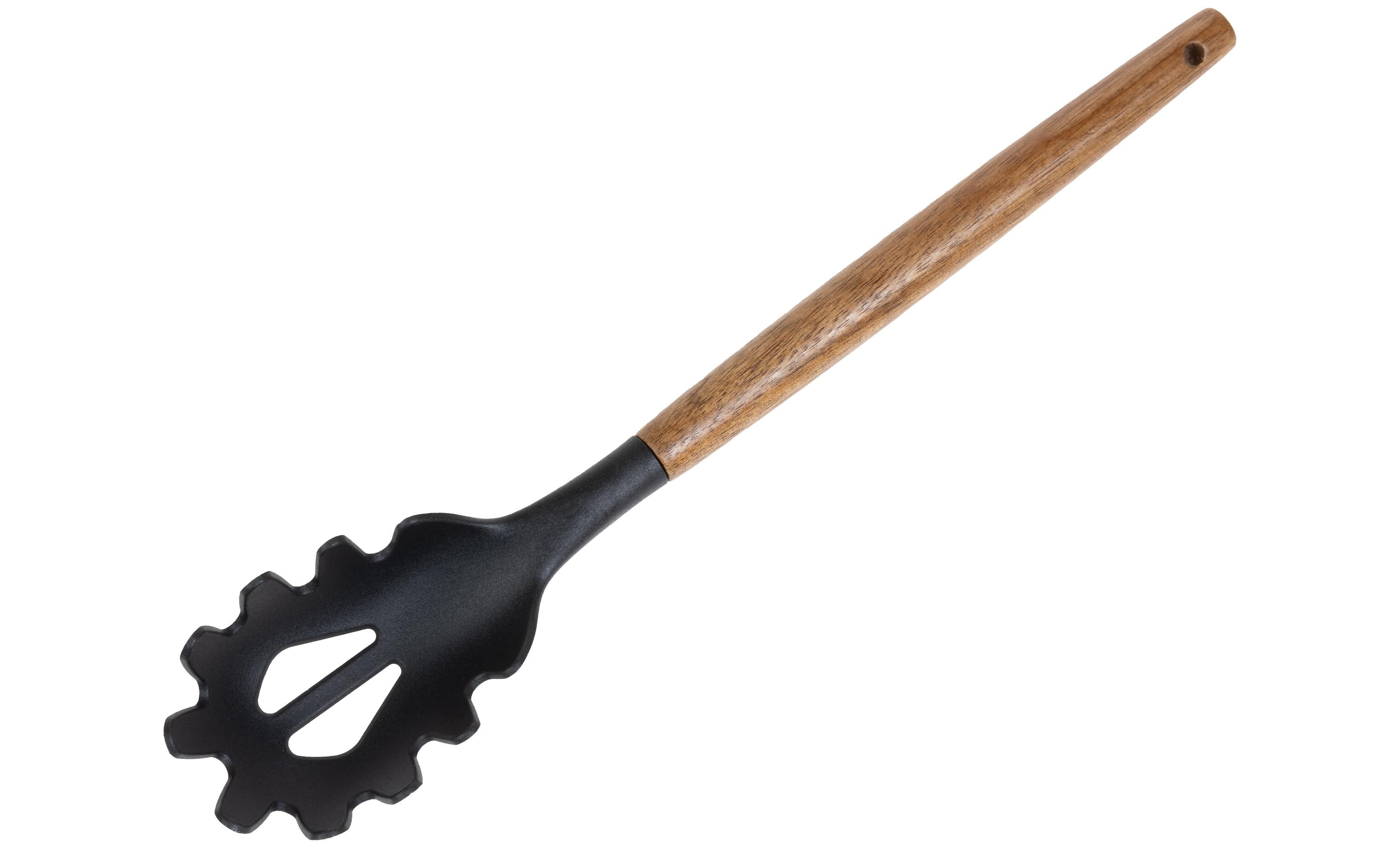 Spaghettilöffel Braun/SchwarzNudellöffel