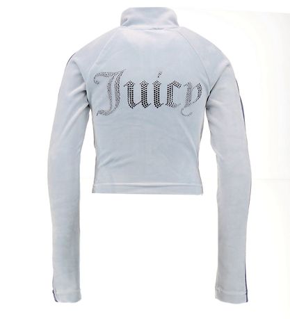 Juicy Couture Cardigan - Velour - Blåe Fog