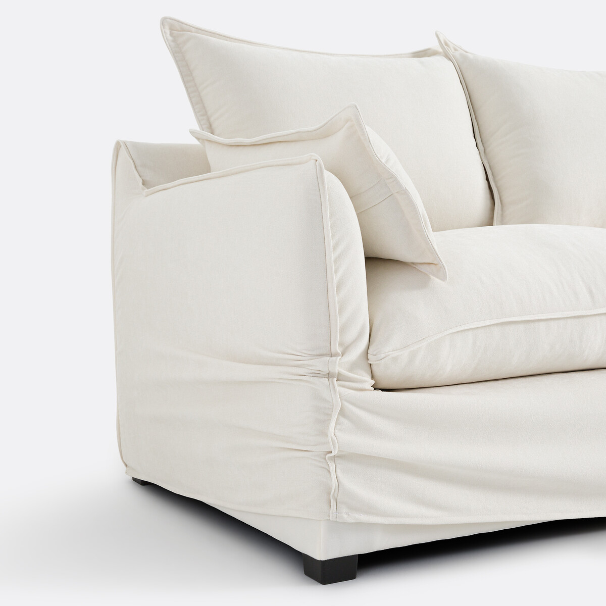 LA REDOUTE INTERIEURS<br>Sleapbank H14 cm, mistura de poliéster, Odna